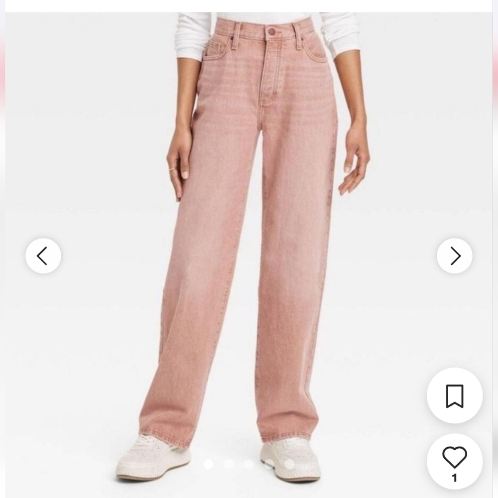 Universal Thread Women's Mid-Rise 90's Baggy Jeans